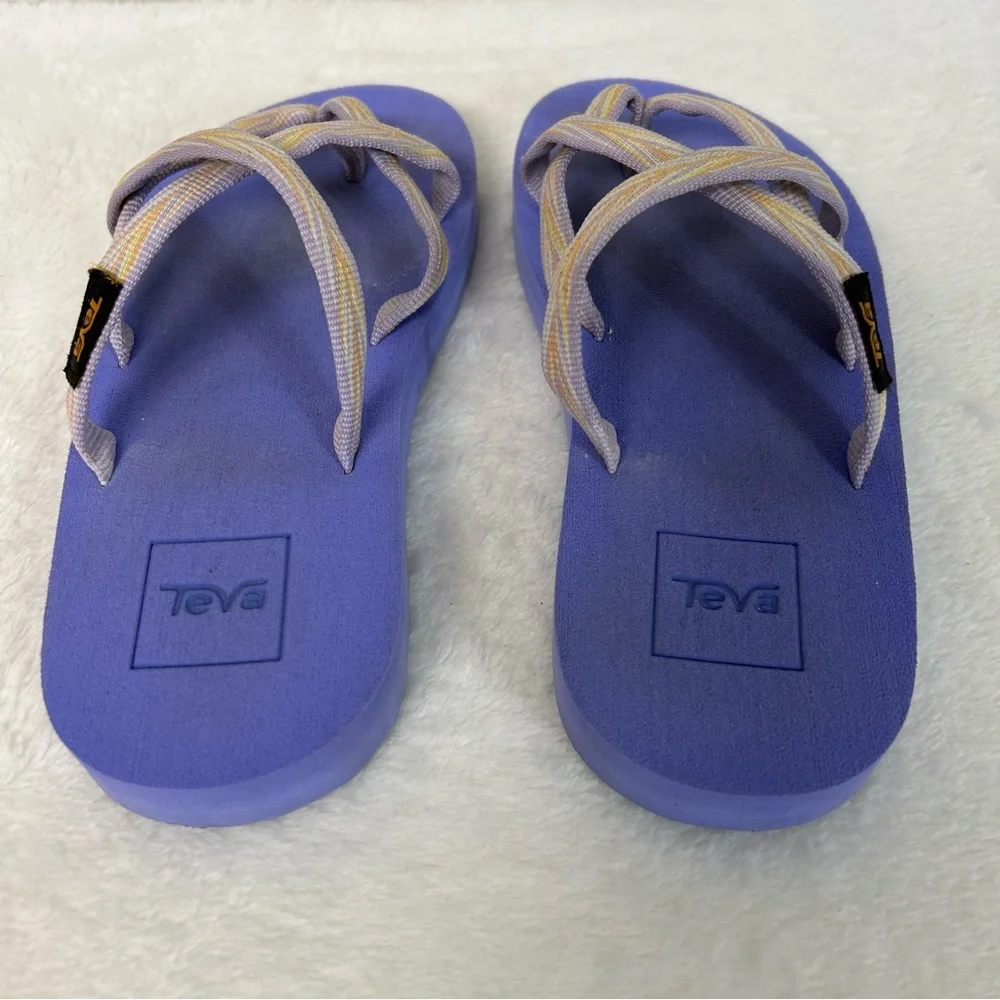 Teva Kids Girls Sandals Size 13 Purple Olowahu Strappy Slip On